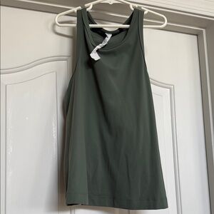 Green Sleeveless Lululemon racer back tank
